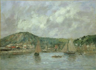 Cherbourg, 1883 von Eugene Louis Boudin